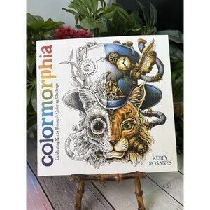 ColorMorpia Adult Coloring Book Kerby Rosanes Morphia Series Unused